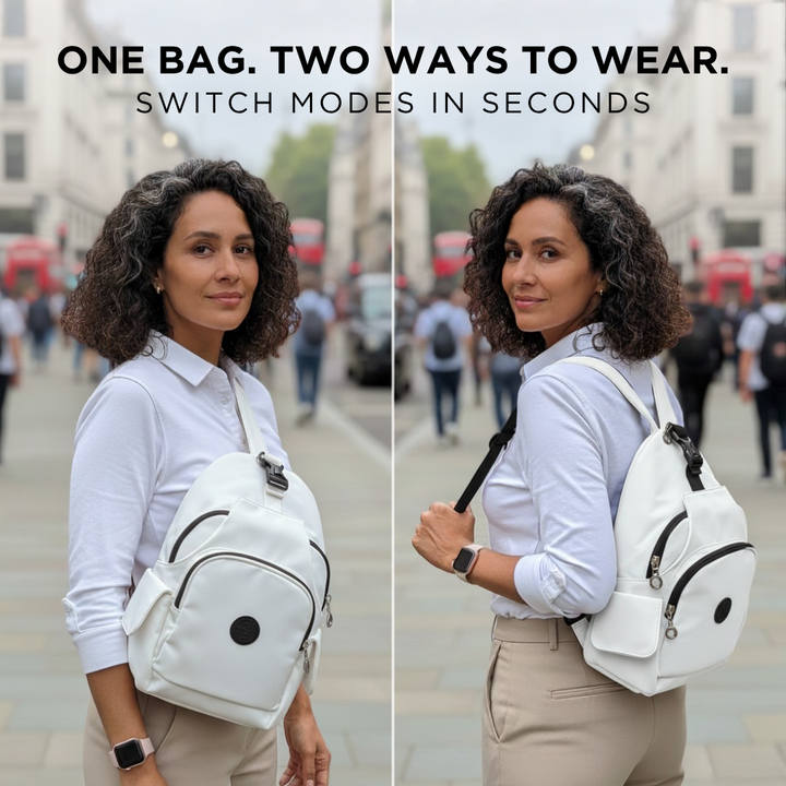 Convertible Anti-Theft Crossbody Bag