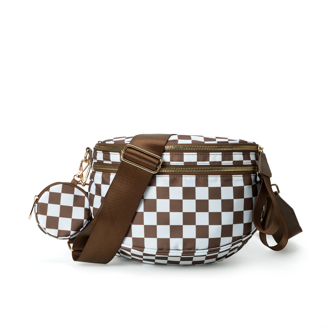 GoAnywhere - Crossbody Checkered Black