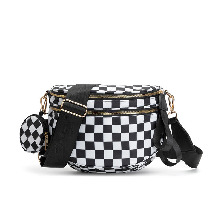 GoAnywhere - Crossbody Checkered Black