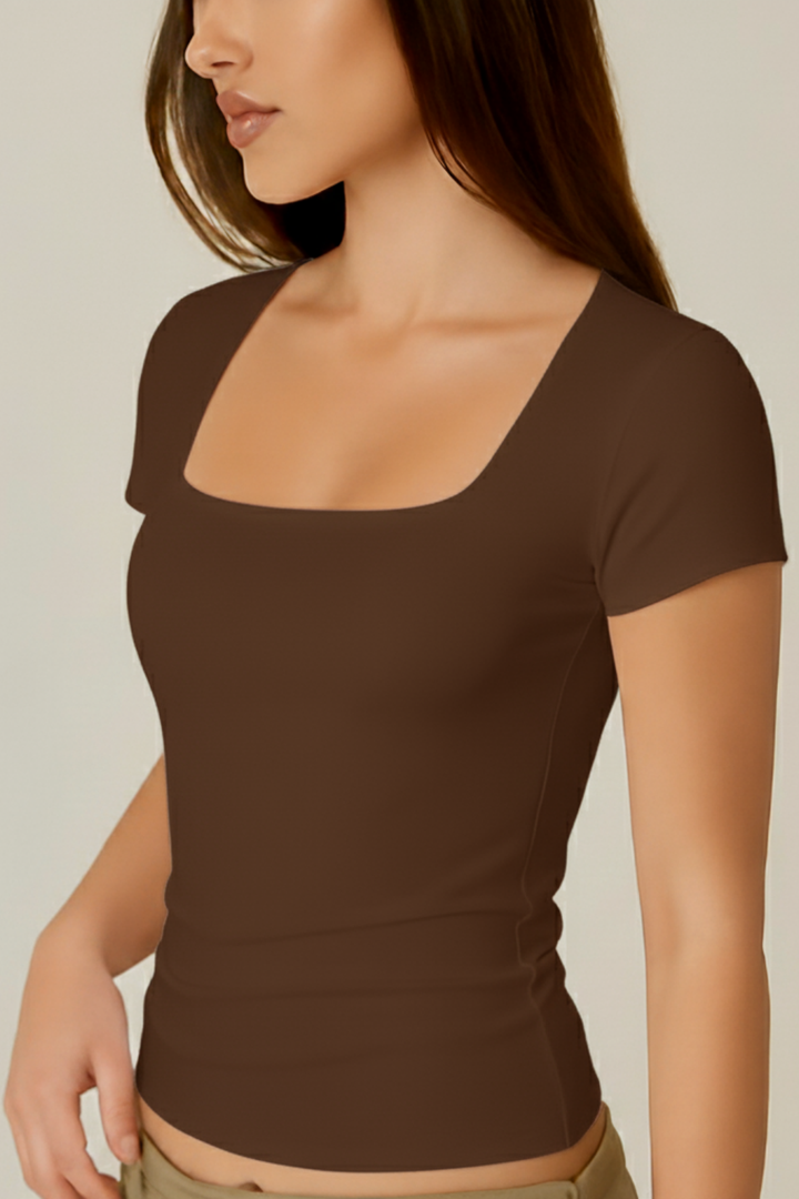 Short-Sleeved Contour T-Shirt