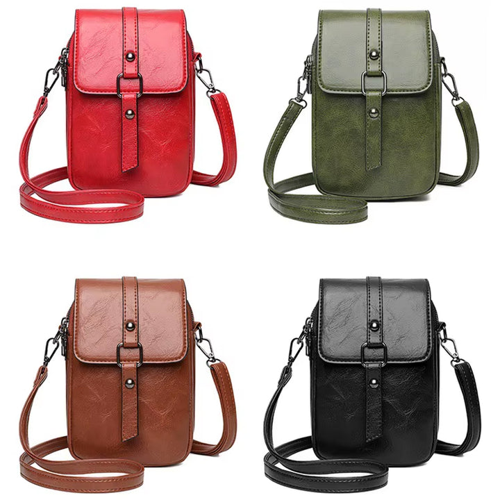 Multi-Functional Soft Leather Bag