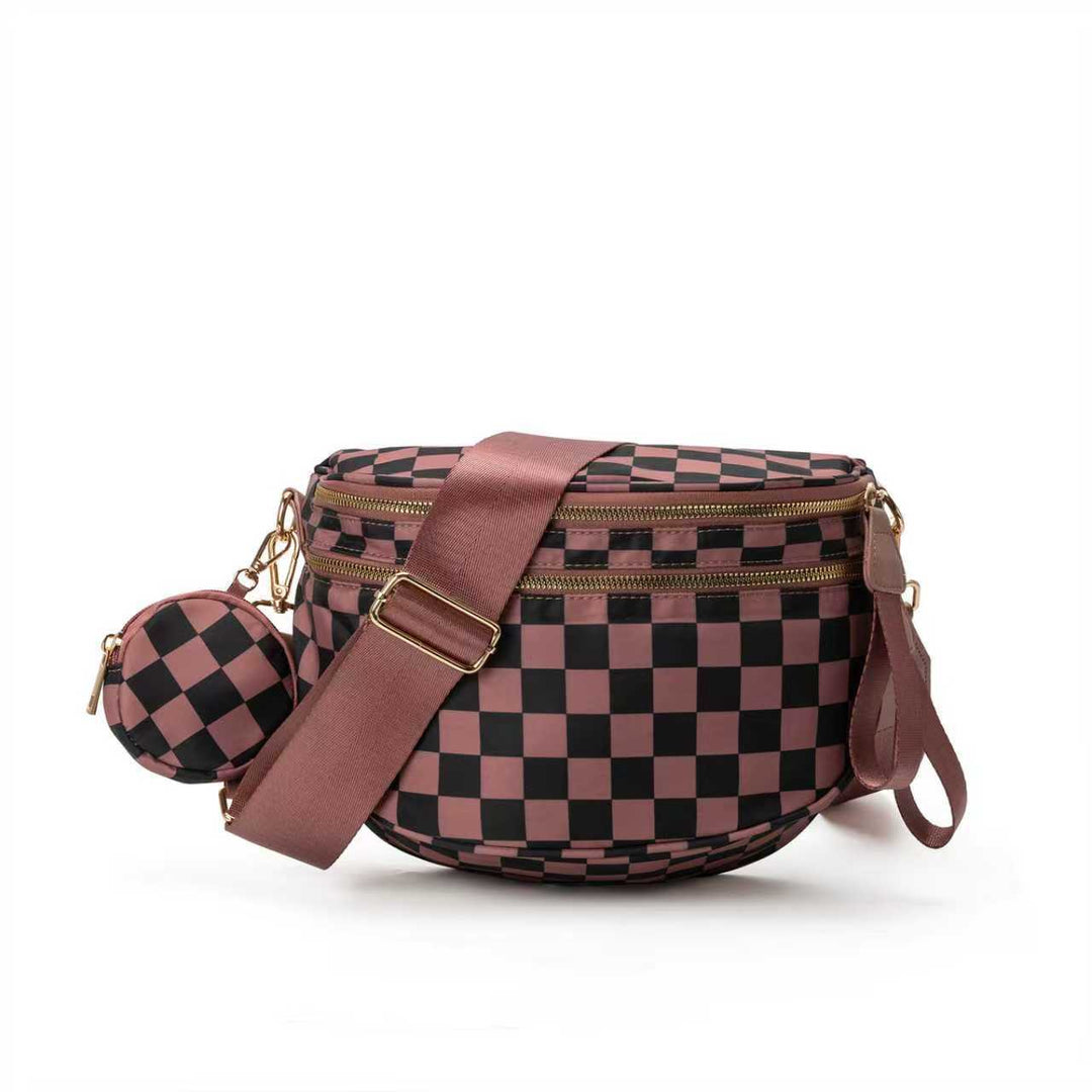 GoAnywhere - Crossbody Checkered Black