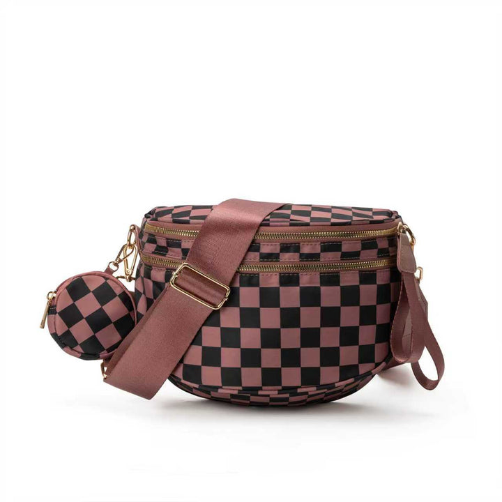GoAnywhere - Crossbody Checkered Black