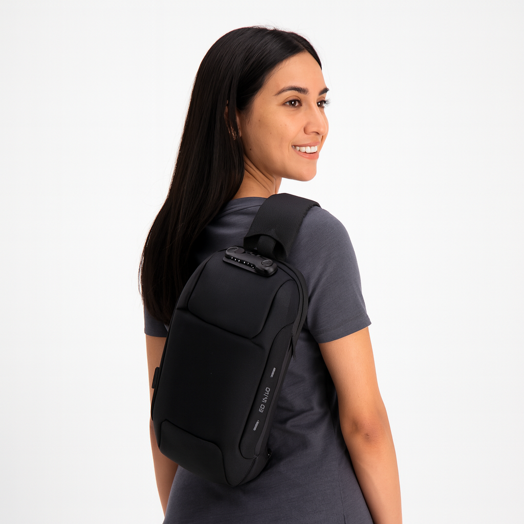 Anti-Theft Crossbody Charging Bag